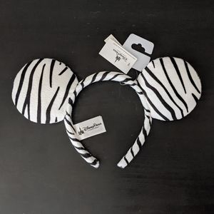 Zebra Mickey Mouse Ears